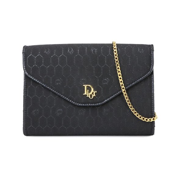 DIOR Black Leather Shoulder Bag - Picture 1 of 9